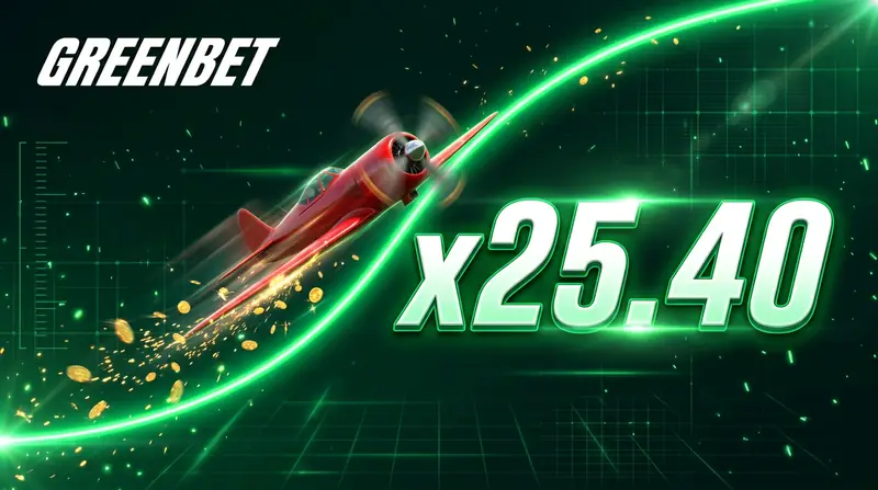 Crash game with a plane and a rising multiplier
